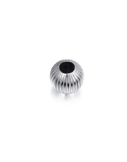 Scratched Bead 9 mm - Hole 3.4 mm