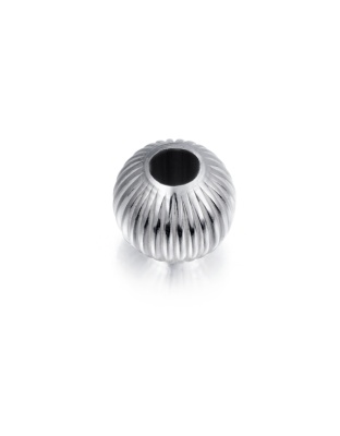 Scratched Bead 12 mm - Hole 4.6 mm
