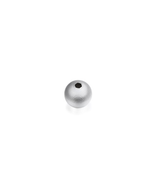 Satinized Bead 6 mm - Hole 2 mm