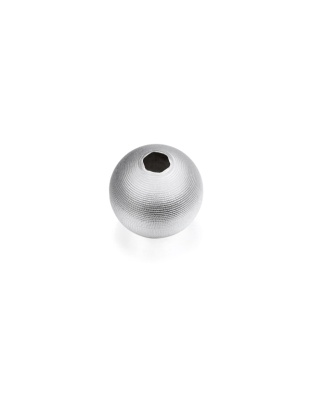 Satinized Bead 10 mm - Hole 2.5 mm