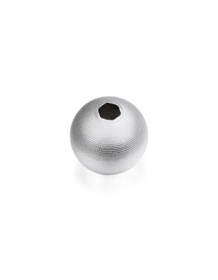 Satinized Bead 12 mm - Hole 3 mm