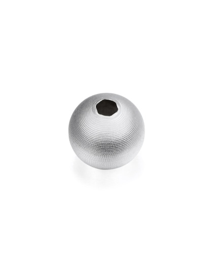 Satinized Bead 12 mm - Hole 3 mm