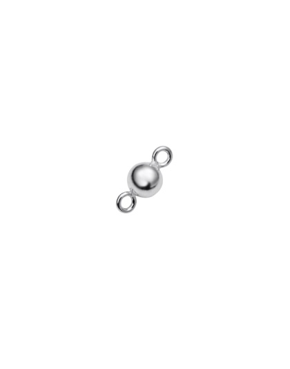 4 mm Bead with 2 Eyelets
