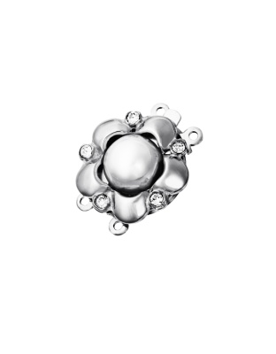 2 Rows Flower Box Clasp 19 mm