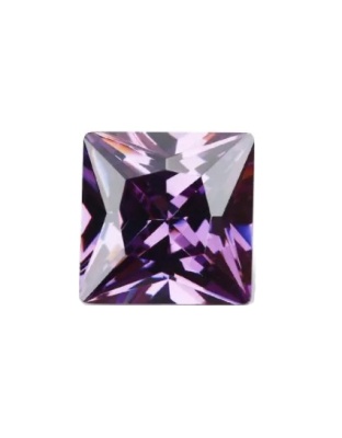 Square Amethyst Zirconia