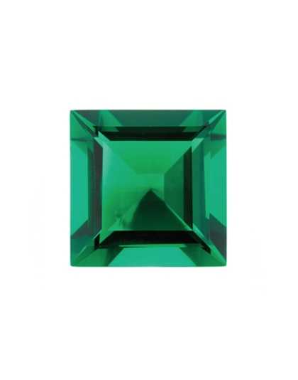 Square Synthetic Emerald