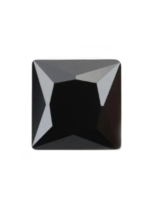 Square Black Zirconia