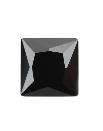 Square Black Zirconia