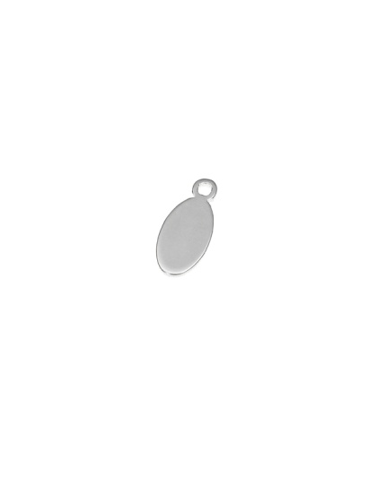Oval Engraving Tag 8x4 mm