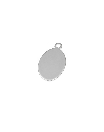 Oval Engraving Tag 12x8.6 mm