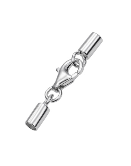 Lobster Clasp with Terminals Ext. 3.2 mm - Int. 2.6 mm
