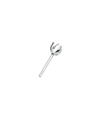 Claw Earrings With Post 4 mm