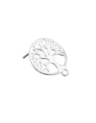 Tree of Life Earring with Eyelet