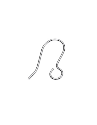 Earring Hook 17 mm - Wire 0.7 mm