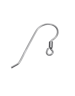 Earring Hook with Spring 27 mm - Wire 0.8 mm