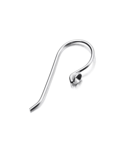 Earring Hook with 3 mm Cone - 24 mm - Wire 0.9 mm