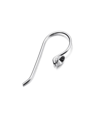Earring Hook with 4 mm Cone - 22 mm - Wire 0.9 mm