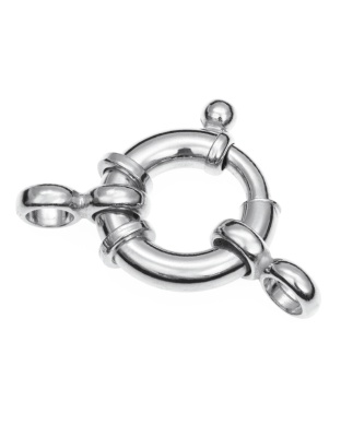 Bolt Ring Clasp Ext. 18 mm - Tube ÃƒËœ 4 mm