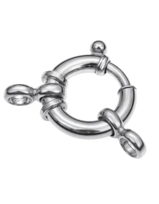 Bolt Ring Clasp Ext. 20 mm - Tube ÃƒËœ 4 mm