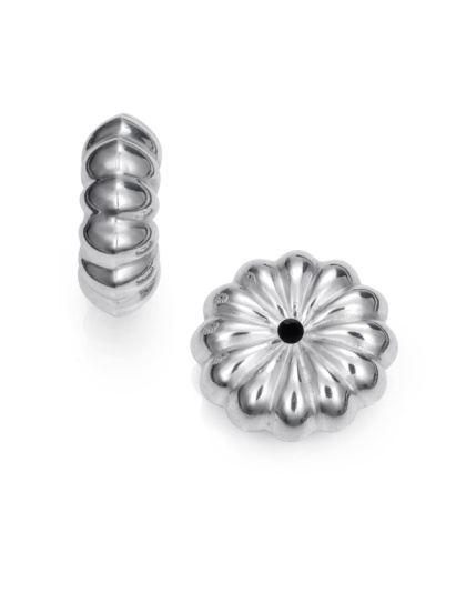 Wavy Roundel 14 x 7 mm - Hole 1.6 mm