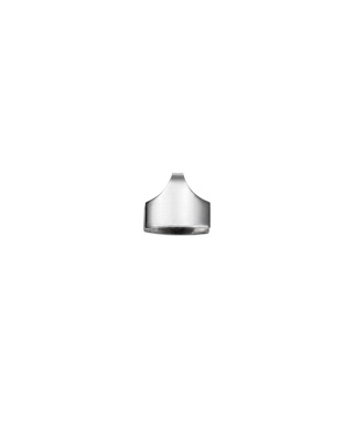 Rectangular End Cap Ext. 7.6 x 6.1 mm - Hole 6 mm