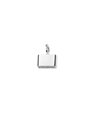 Rectangular End Cap Ext. 7 x 3.2 mm - Hole 6.2 x 2.5 mm