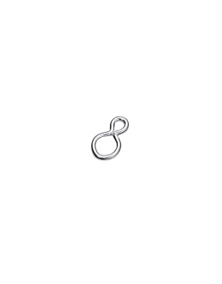 Double Ring Terminal 7.75 mm Wire 0.8 mm