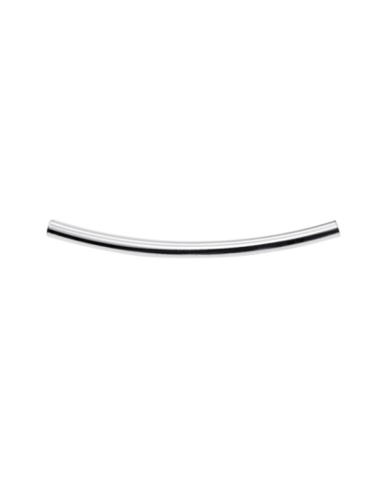Curved Round Tube 25 mm - Ext. 1.5 mm - Int. 0.9 mm