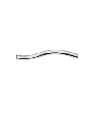 Wavy Round Tube 25 mm - Ext. 2 mm - Int. 1.4 mm