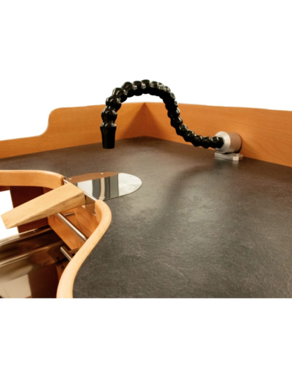 Premium Goldsmiths' Workbench with Articulated Suction Tube