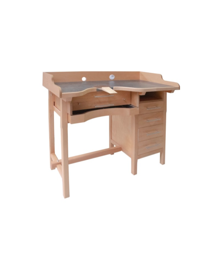 Premium Goldsmiths' Workbench with Articulated Suction Tube