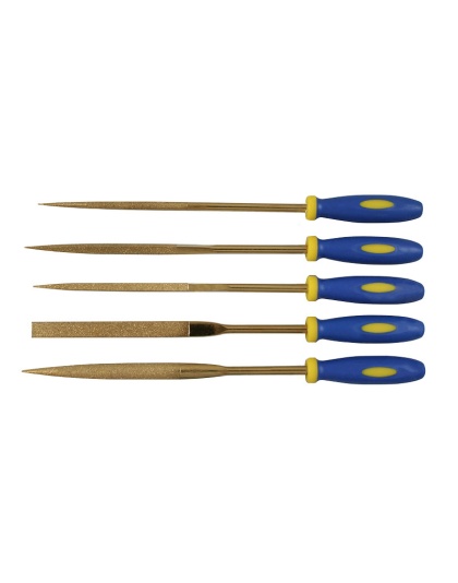 Diamond Files Set 5 Pcs 180 mm