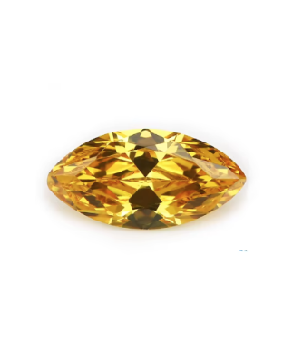Marquise Yellow Zirconia