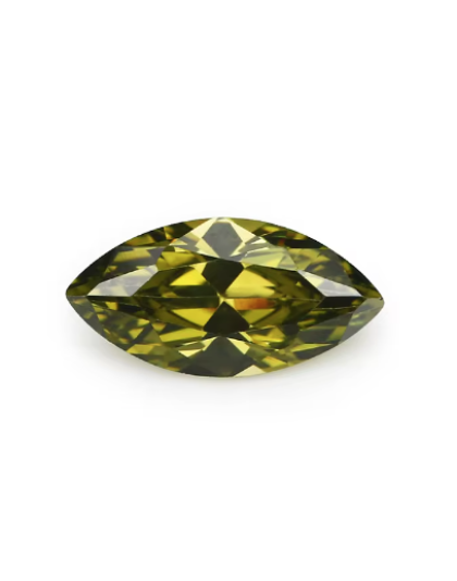 Marquise Olivine Zirconia