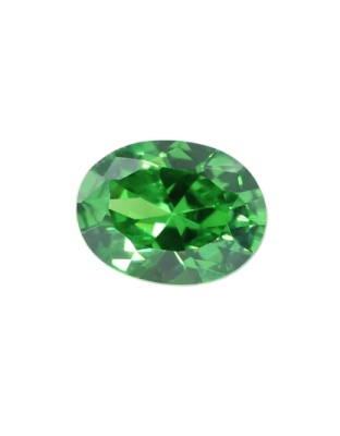 Oval Synthetic Emerald
